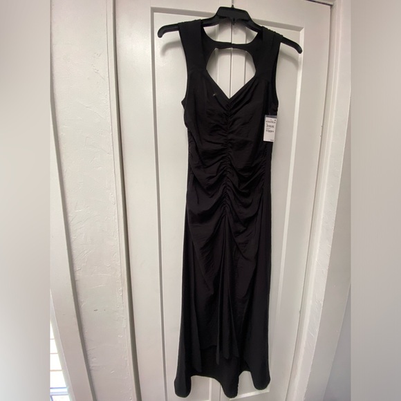 Chelsea28 Ruched High-Low Maxi Dress. NWT - Picture 1 of 4